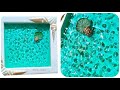 "The most amazing resin ocean design"Light reflection technique🌊