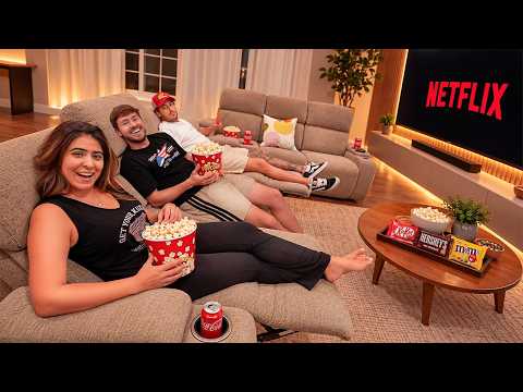 MOVIE NIGHT AT OUR HOUSE IN THE UNITED STATES!