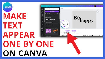 How to Make Text Appear One By One on Canva [QUICK GUIDE]
