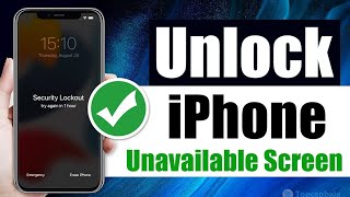 How To Remove Resetdisable Unavailable Or Passcode Locked Iphone
