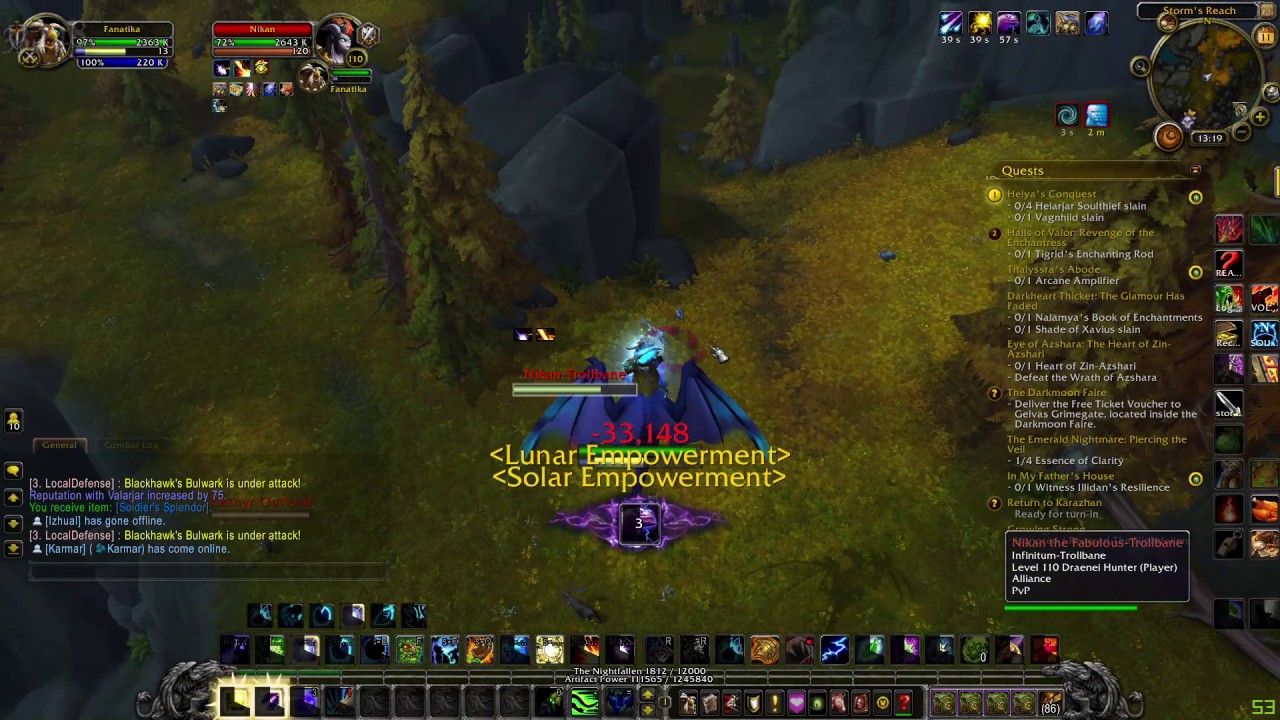 World of Warcraft Legion Stormtalon Ride