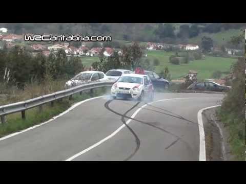 Citroën Saxo epic close call | Rally Guriezo 2013 - Tony Helguera on the limit