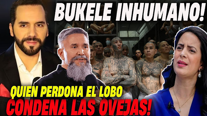 🔥¡IMPACTANTE!🔥 BUKELE NO PERDONA 💪🏼 ACABA con LOS PANDILLEROS SIN IMPORTAR que SEAN MENORES 🤯
