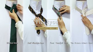Mens Fashion 4 Easy Ways To Tie A Tie