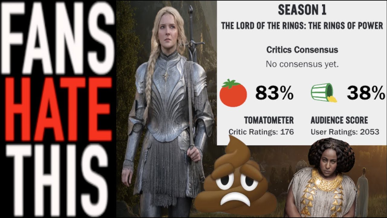 It's Official Fans HATE Rings of Power YouTube