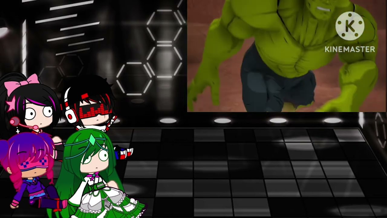 Martrix and the Starsaiyan girls react to death battle: Broly vs Hulk