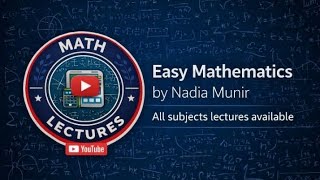 Easy mathematics by Nadia Munir 10th class math ka first chapter ki exercises 1.1 