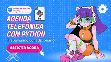 Agenda telefônica com Python #aprenderprogramar #python