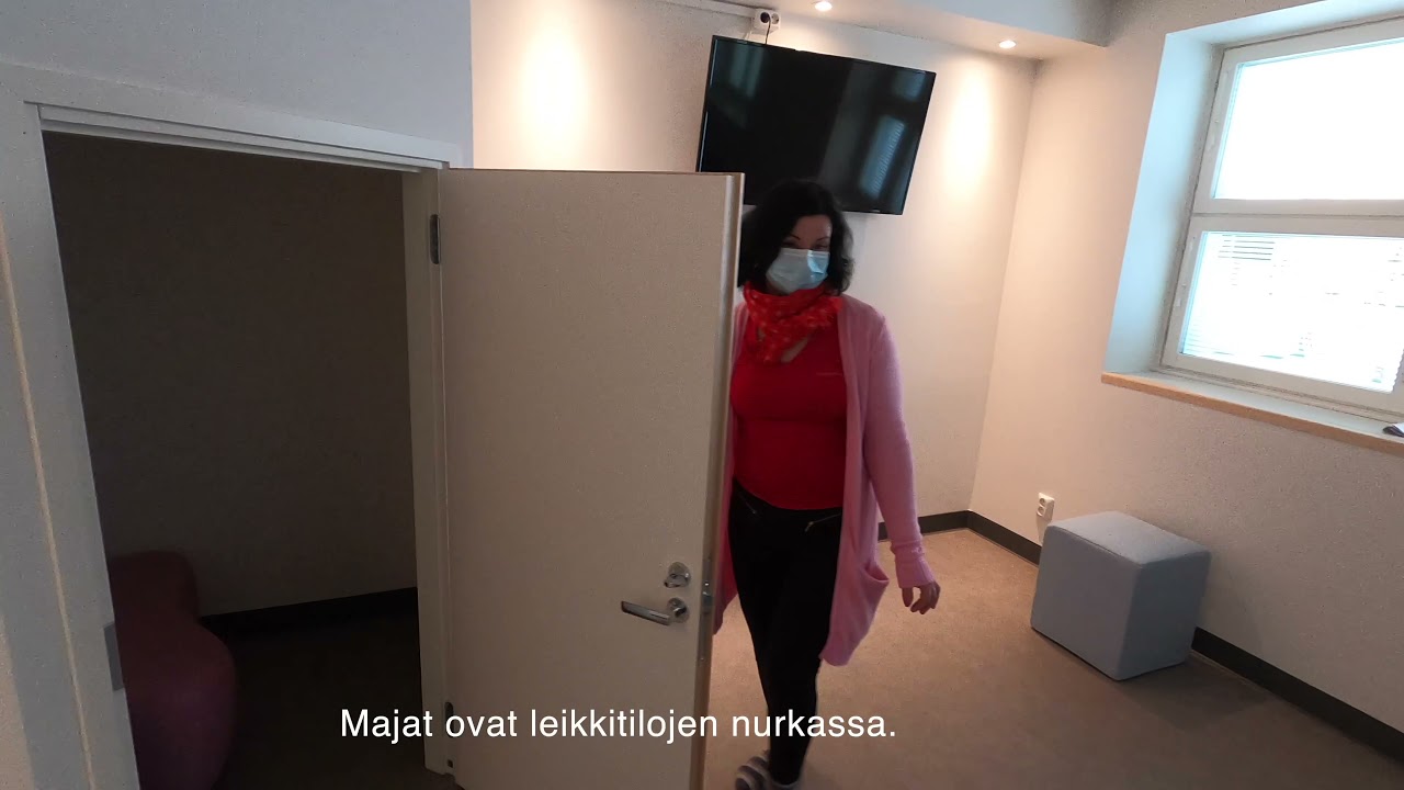 Leikki- ja rauhoittumistiloja Kompassissa