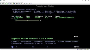PROCEDIMIENTO ALMACENADO CON PARAMETROS