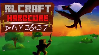 Surviving Hardcore Minecraft RLCraft (Losing a Companion...) - Days 36&amp;37