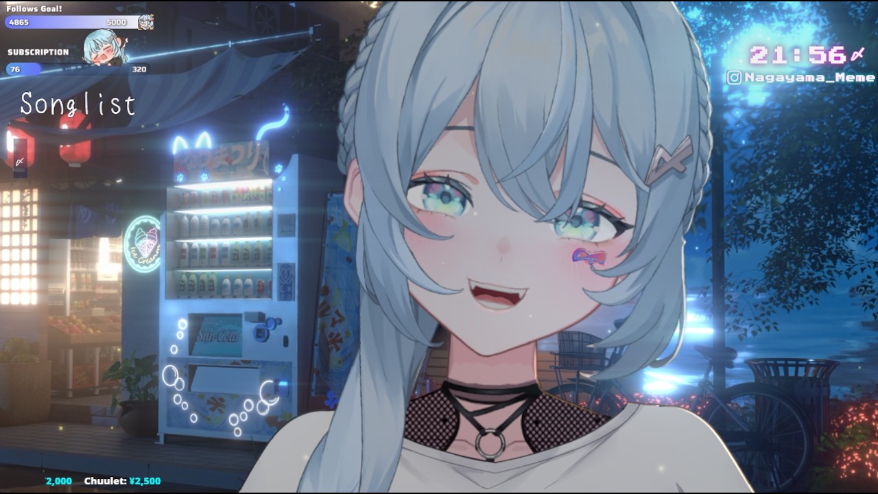 【#歌枠】雑談 Chill 作業BGM🎈BGM ながやまめめのギター弾き語り!カラオケ✨ 【SINGING STREAM】#vtuber #karaoke #shorts #歌ってみた