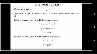 Solid Geometry: Basic Concepts