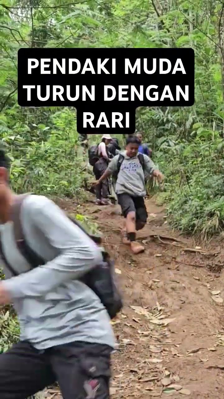 Woow..Turun Dari Gunung