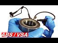 ABS y VSA Componentes del Sistema, Funcionamiento y Errores. Problemas más Comunes. ABS Components