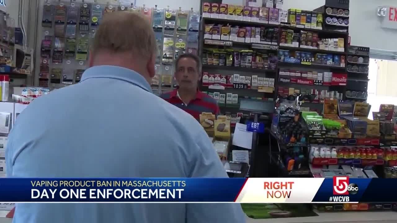 breaking free Enforcement of Massachusetts ban on vape sales begins