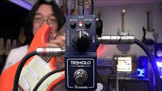 Ibanez Tremolo Mini Pedal is so good!