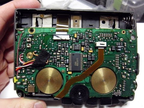 SONY カセットレコーダー TCM-50 内部の解説 - YouTube