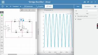 Lab 8: Bridge Rectifier Simulation