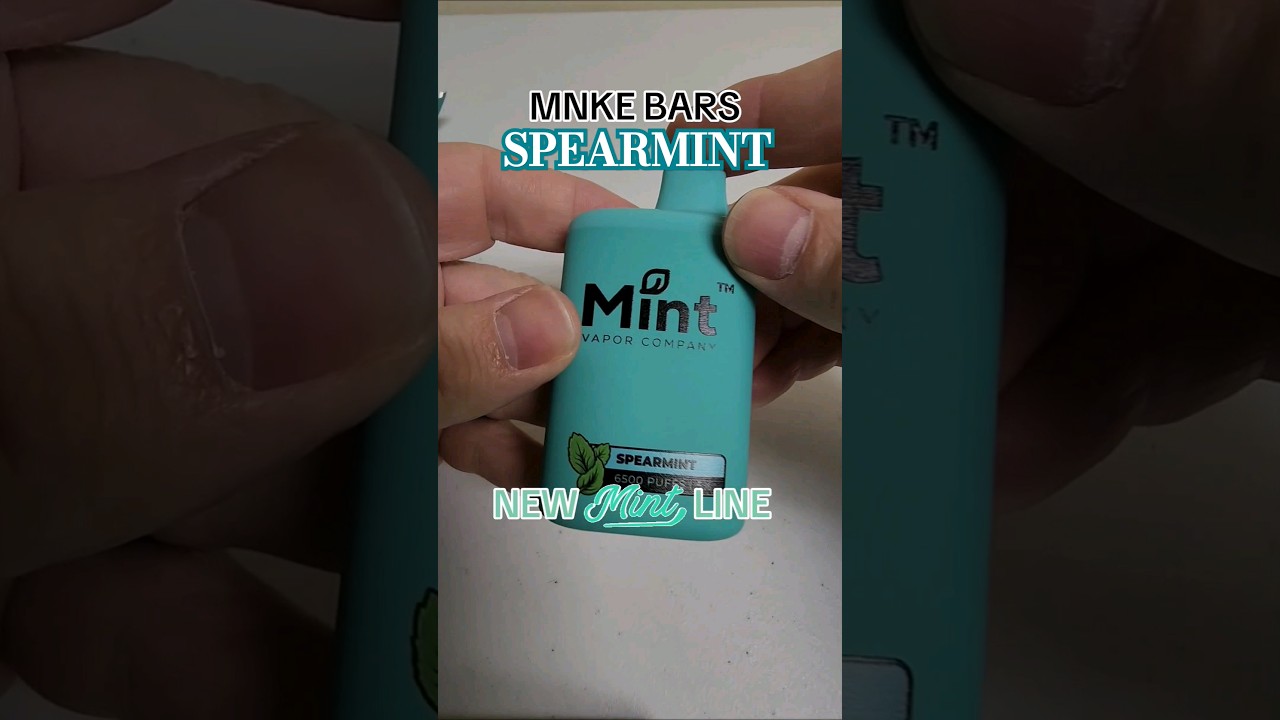 MNKE BARS NEW MINT LINE Spearmint flavor 