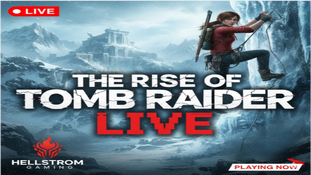 The Rise of the Tomb Raider | 2025 Action game| Live Streaming