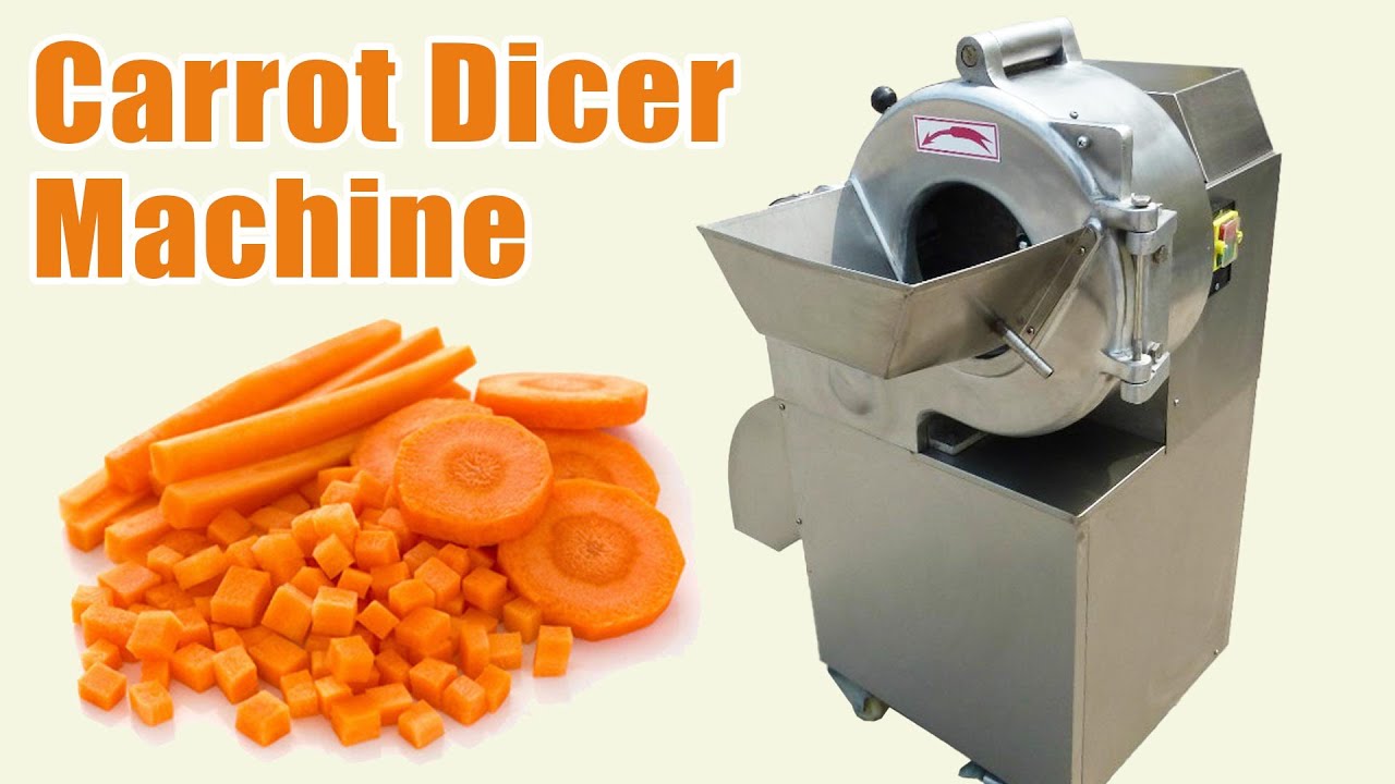 Fast Living Starts Here: How to Use Carrot Dicer Machine to Easily Handle Large Quantities Carrots!
