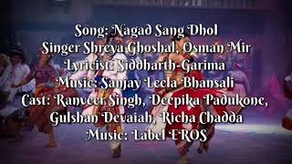 Download Lagu Nagada Sang Dhol Baaje Lyrics | Song by Shreya Ghoshal and Osman Mir Download Lagu Nagada Sang Dhol Baaje Lyrics | Song by Shreya Ghoshal and Osman Mir