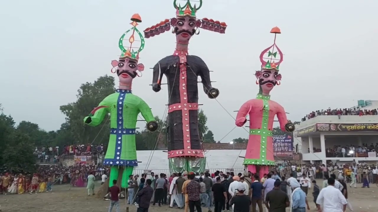 Raven dehen | Shahkot jalandhar | Canadian kaal viral | Dussehra festival latest India 2022