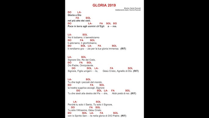 Gloria 2019 Youtube