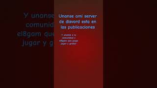unanse a mi server de discord y a la comunidad