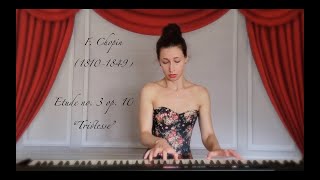 F. Chopin. Etude No. 3 Op. 10 Tristesse. Work In Progress Run Through. Yamaha P-515. Cfx Grand.