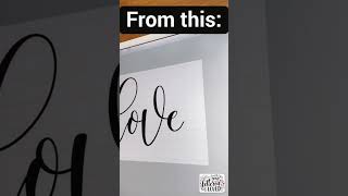 how i make hand lettered svg cut files on ipad. see 👇 for how to grab them #calligraphy #shorts