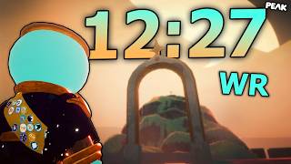 PEAK Speedrun (12:27) - Solo World Record