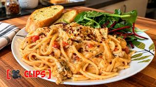 Taste Test: Brits Try American Chicken Spaghetti! 🇺🇸🍝 | A Southern Comfort Food Classic