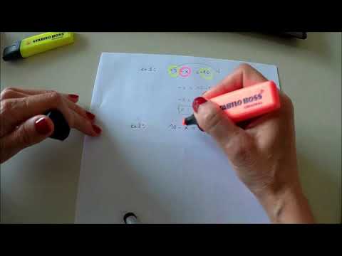 Vídeo: Com Es Resolen Equacions Amb X
