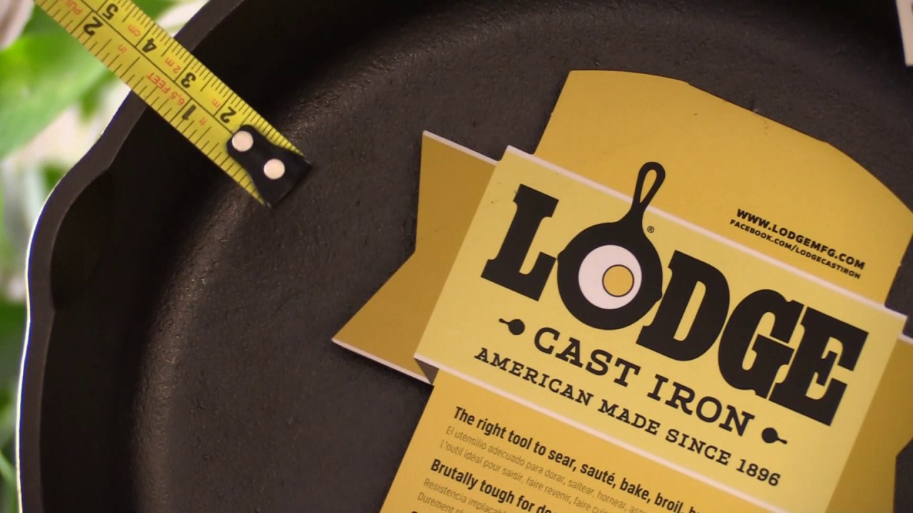 Sartén de hierro fundido de la reconocida marca americana, Lodge.