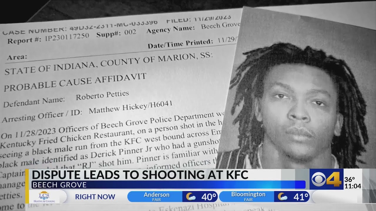 Docs say fired KFC employee returned to Beech Grove restaurant, shot
