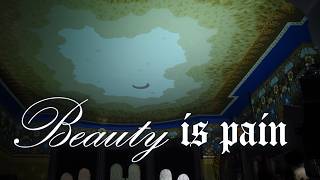 Painting a Mural on my Ceiling // A Sewing Parlor Forest Clearing