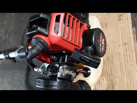 Video Máy cắt cỏ MITSUBISHI TL26 nòng 33ly 26CC hàng Nhật... - youtube