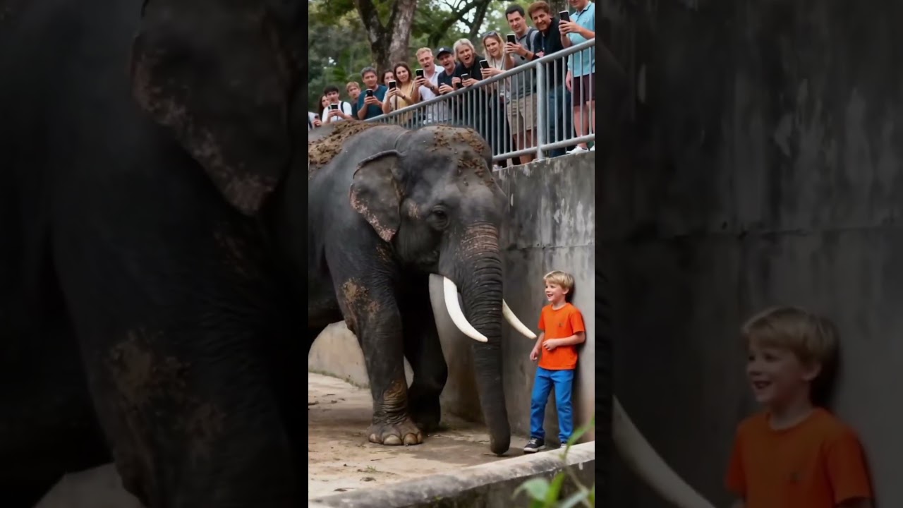 Elephant’s Heroic Rescue at the Zoo 