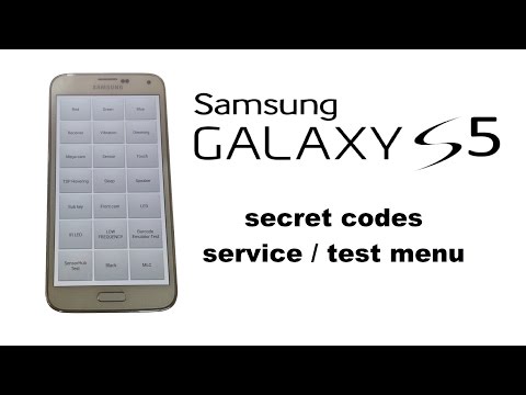 Samsung GALAXY S5 / S5 Mini - Hidden Features, Service Test Diagnostic Menu, Secret Codes