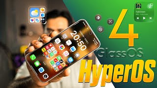 HyperOS 4 is GlassOS 4 with these cool features | Better than OxygenOS!