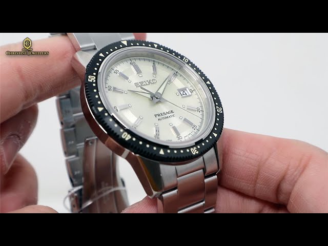 UNBOXING 2020 SEIKO PRESAGE 1964 CROWN CHRONOGRAPH LIMITED EDITION SPB127 -  YouTube