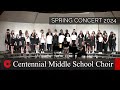 Centennial ms spring choir concert  52324