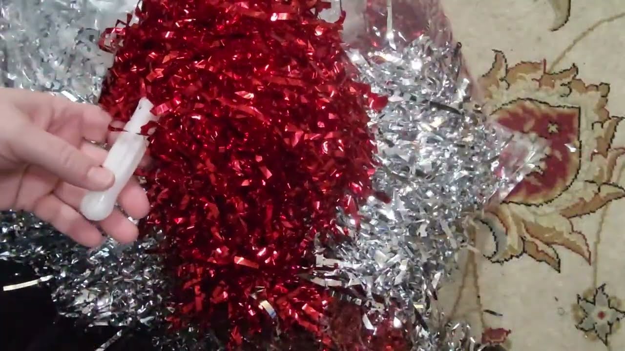 Обзор набора из 60 помпонов для черлидинга VAIPI, недорогие помпоны.