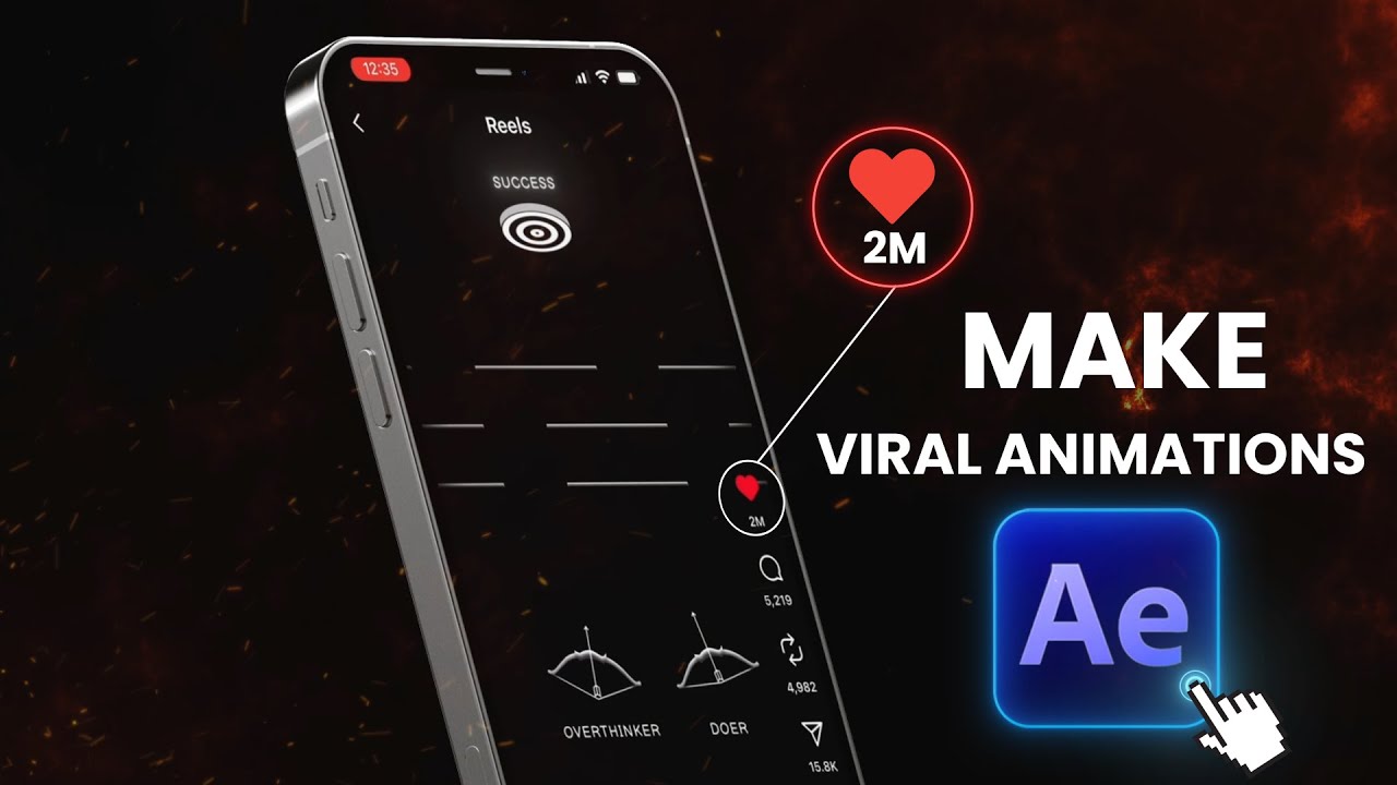 I Recreated This VIRAL Instagram Animation in After Effects (Easy ...