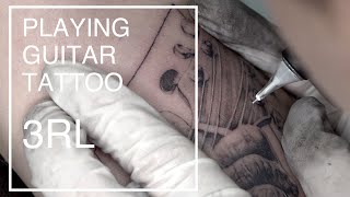 블랙앤그레이타투ing [black and grey tattoo 3RL real time]