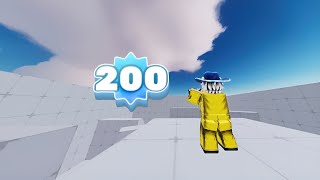 I Finally Hit Level 200 in Roblox ( Rivals Different Loudout Challenge)