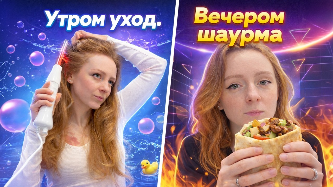 Идеальное утро… и шаурма вечером. Так выглядит реальная жизнь