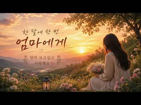 *한 달에 한 번, 엄마에게｜엄마가 너무 보고 싶은 날 듣는 노래｜그리움과 위로의 감성 발라드*#엄마가보고싶을때 #엄마에게#마음에게 #마음에게#위로음악#힐링음악#감성발라드#그리움